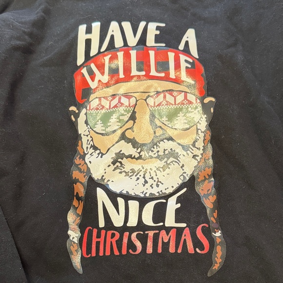 Ugly Christmas Sweater Black Crewneck - Picture 2 of 4